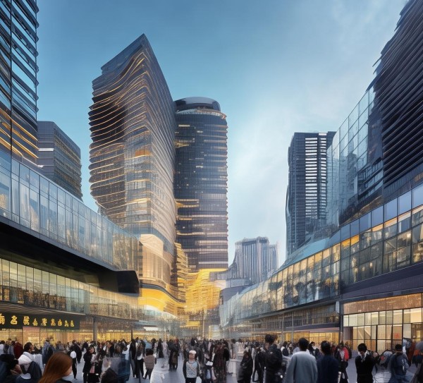 黄兴商贸城，城市经济新引擎