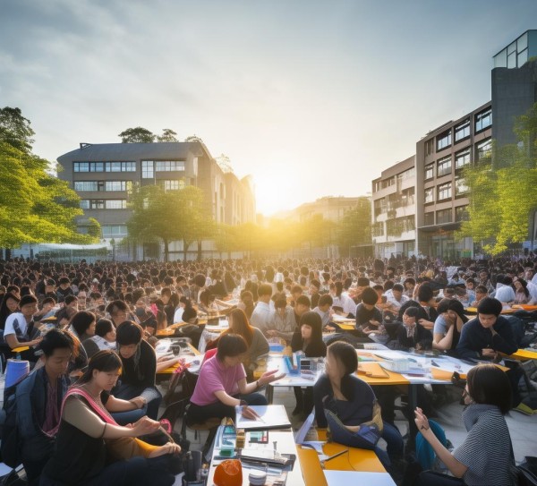 武汉商贸学院走进校园，展现教育力量